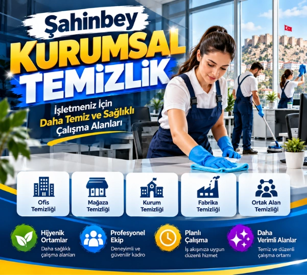 şahinbey kurumsal temizlik